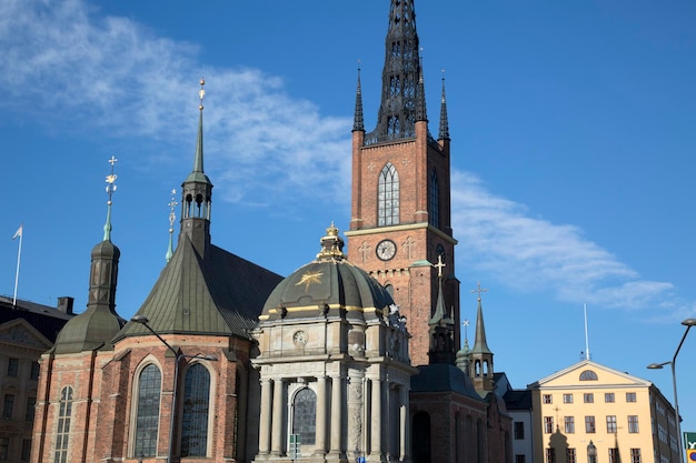 Riddarholmskyrkan-kerk op het eiland Riddarholmen, Stockholm, Zweden