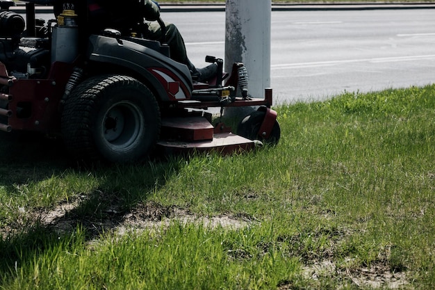 Rideon lawnmower