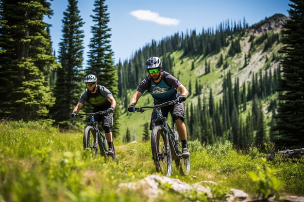 Ridge Resonance Mountain Biking Melodies