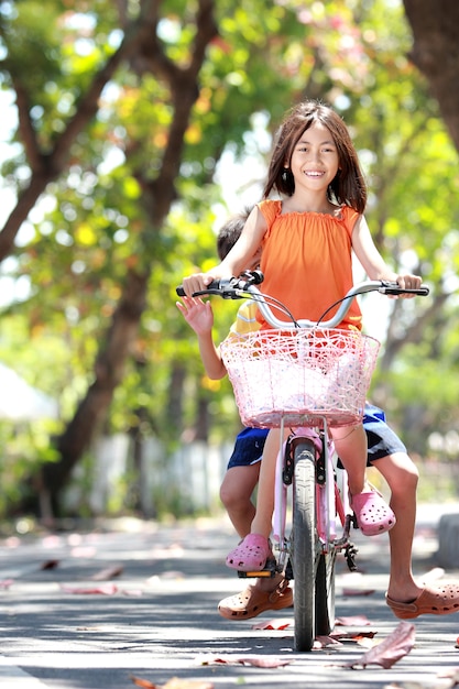 写真 乗馬自転車