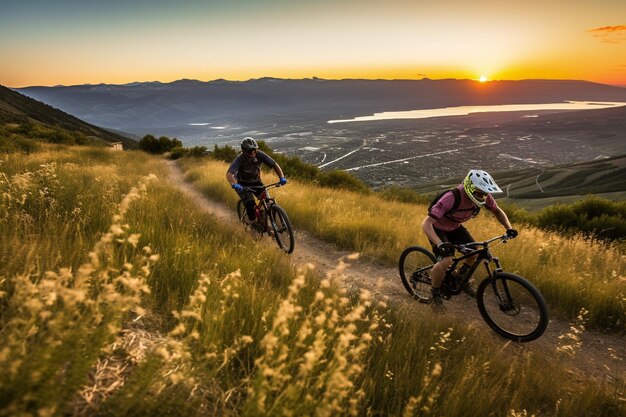 Riding the Ridges Mountain Biking Aria