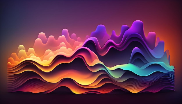 Riding the Waves of Color Exploring Generative AI Technology