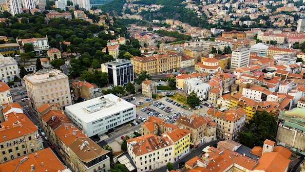 Rijeka Croatia Centr city sea