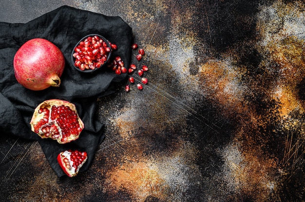 Foto rijp granaatappelfruit.