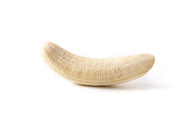 Rijpe geïsoleerde banaan