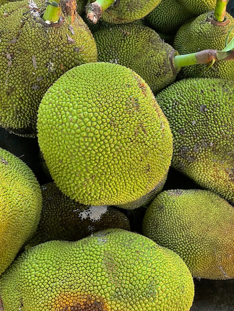 Rijpe jackfruits