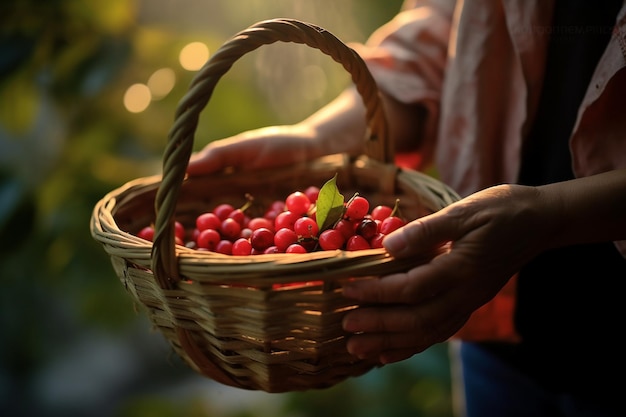 rijpe koffiebonen Uitstekende koffie uit Costa Rica AI Generative