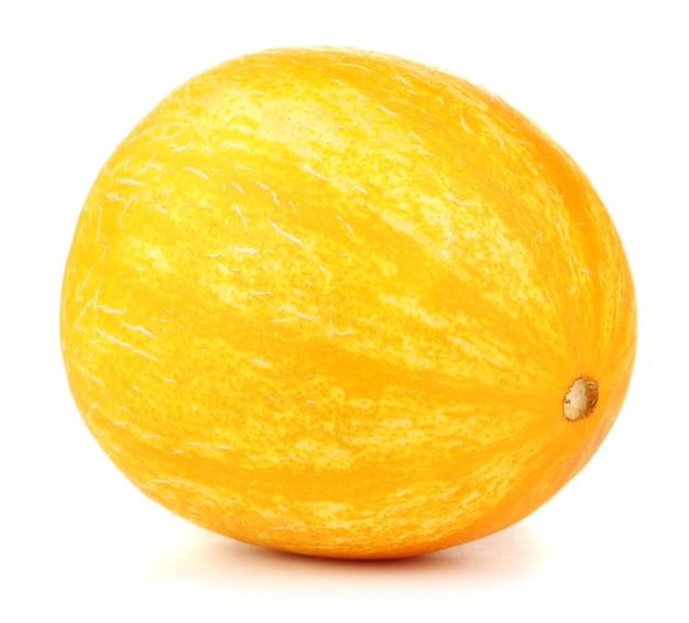Rijpe meloen geïsoleerd op wit