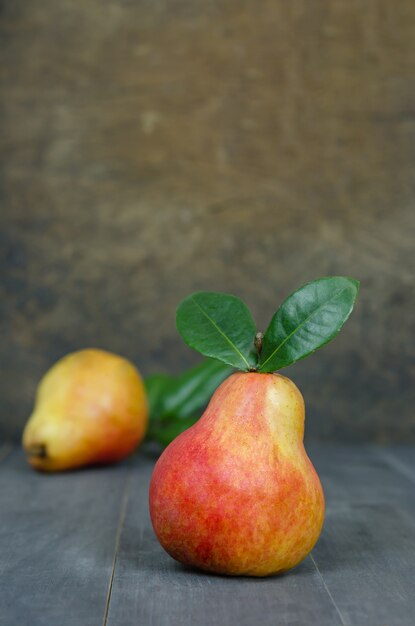 Foto rijpe rode peren