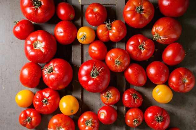 Rijpe verse tomaten