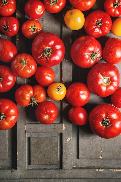 Rijpe verse tomaten