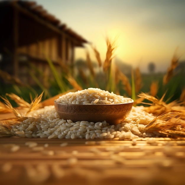 rijst topfotografie ter wereld