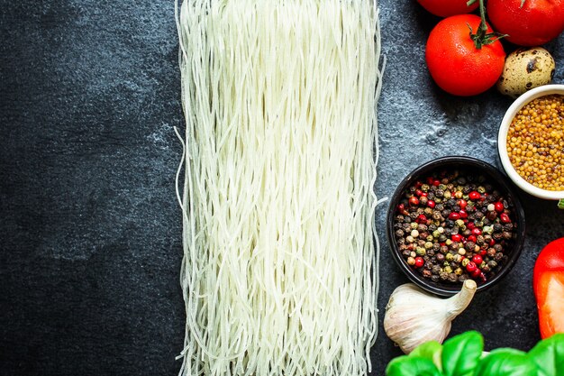 Rijstnoedels glasnoedel Aziatische vermicelli