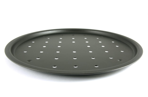 Photo rim pizza pan isolated on white