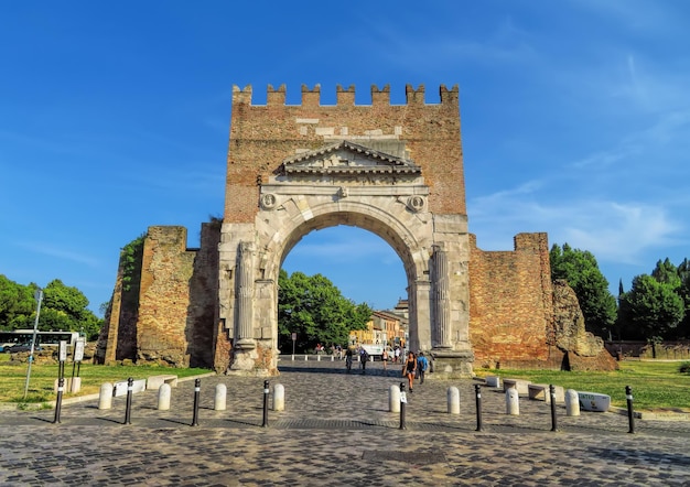 Rimini augustus arch