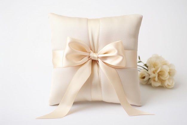 Personalized White Ring Bearer Pillow With Laurel Wreath - Etsy | Ring  bearer wedding, Wedding ring bearer pillow, Ring bearer pillows