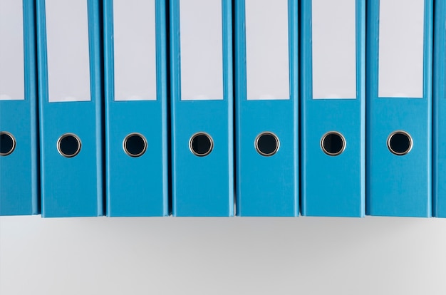 ring binder used for stored documents