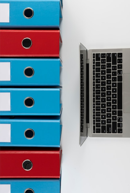 Ring binder used for stored documents