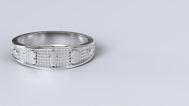 Ring bruiloft verloving zilveren juweel diamant shiney