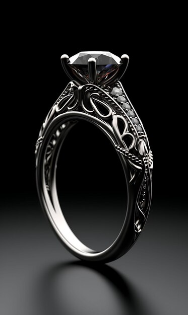 Ring Design Reverie Exploring the Beauty of Isolated Conceptual and Artistic Metal Rings