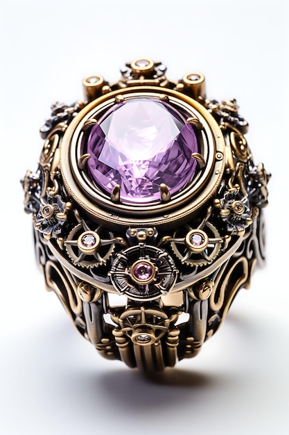 Ring Design Reverie Onderzoek naar de schoonheid van geïsoleerde conceptuele en artistieke metalen ringen