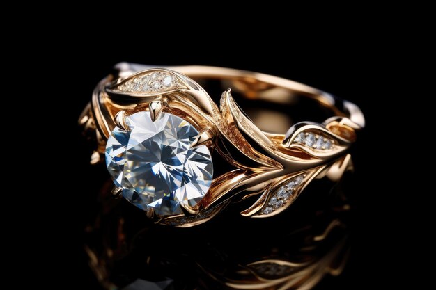 Ring gemaakt van diamant