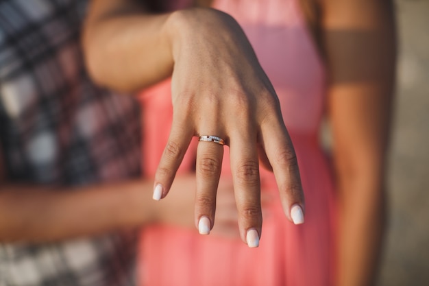 Ring voorstel van dichtbij