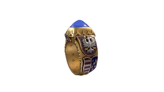 A ring with the eagle on it