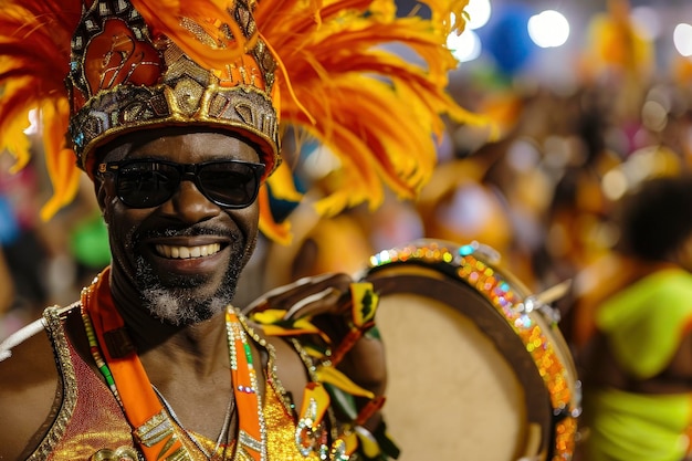 A Rio carnival professional photo