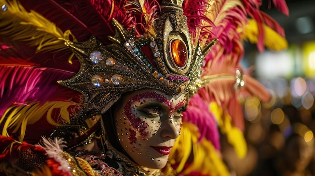 A Rio carnival professional photo