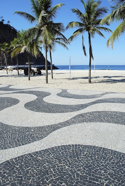 Rio de janeiro brasile spiaggia di copacabana spiaggia di ipanema