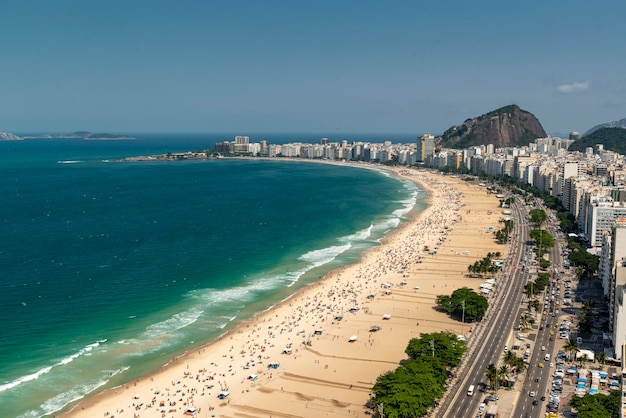 Rio de janeiro brasile spiaggia di copacabana il 03 settembre 2022