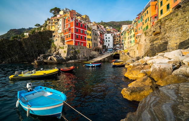 Riomaggiore, cinque terre - italia