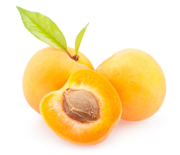 Ripe apricots