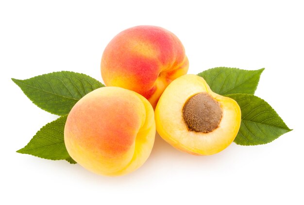 Ripe apricots