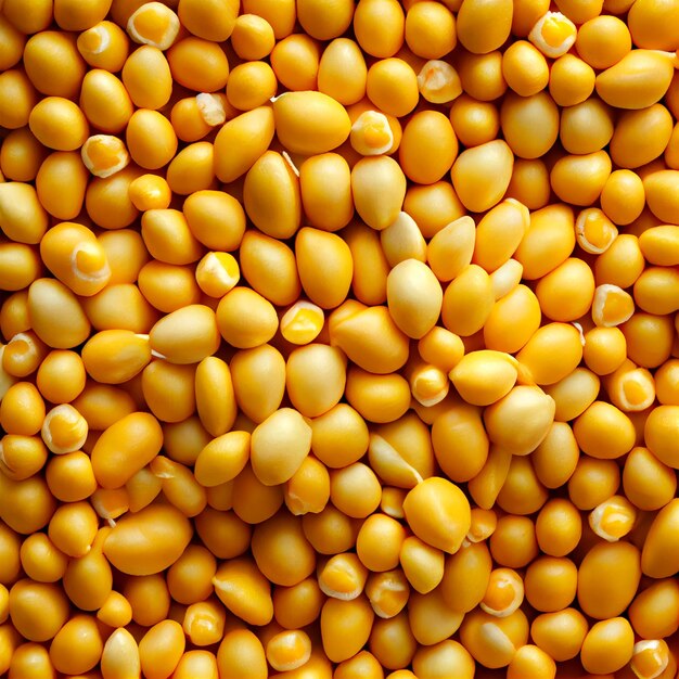 Ripe corn corn grain background AI generated image