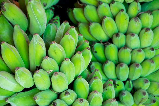 Ripe cultivated banana.