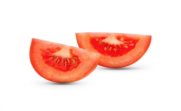 Ripe and fresh tomatoes