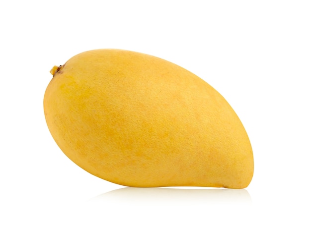 Ripe mango isolated