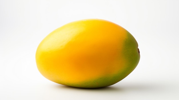 Ripe mango with water drops