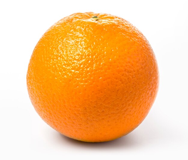 Ripe orange isolated