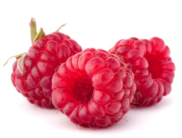 Ripe raspberries