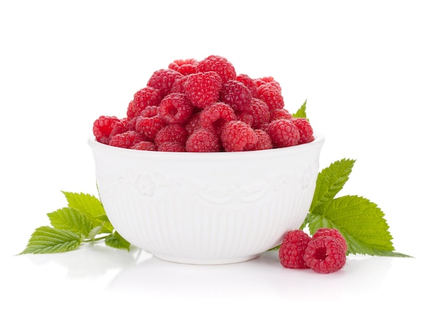 Ripe raspberries