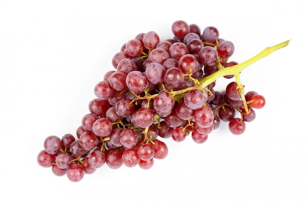 Photo ripe red grape