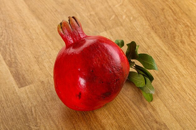 Ripe red sweet and juicy Pomegranate