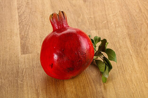 Ripe red sweet and juicy Pomegranate