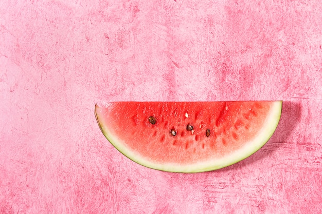 Ripe sliced watermelon