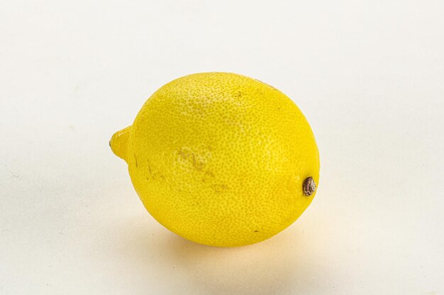 Ripe sour yellow juicy lemon