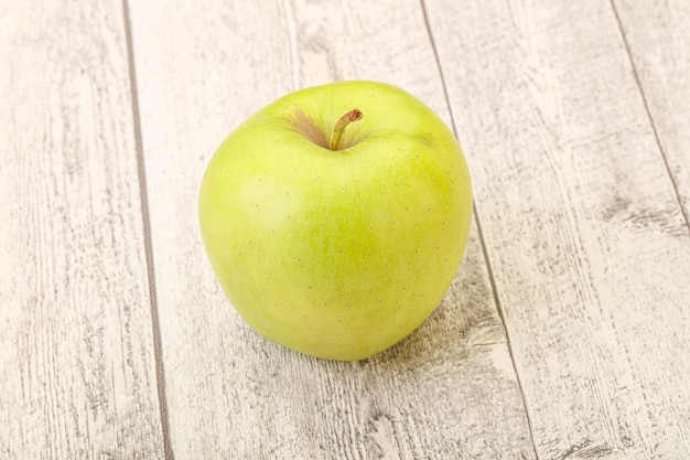 Ripe and sweet green apple