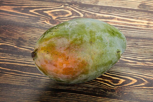 Ripe sweet green tropic mango